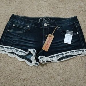 Rue21 Lace Rim Shorts